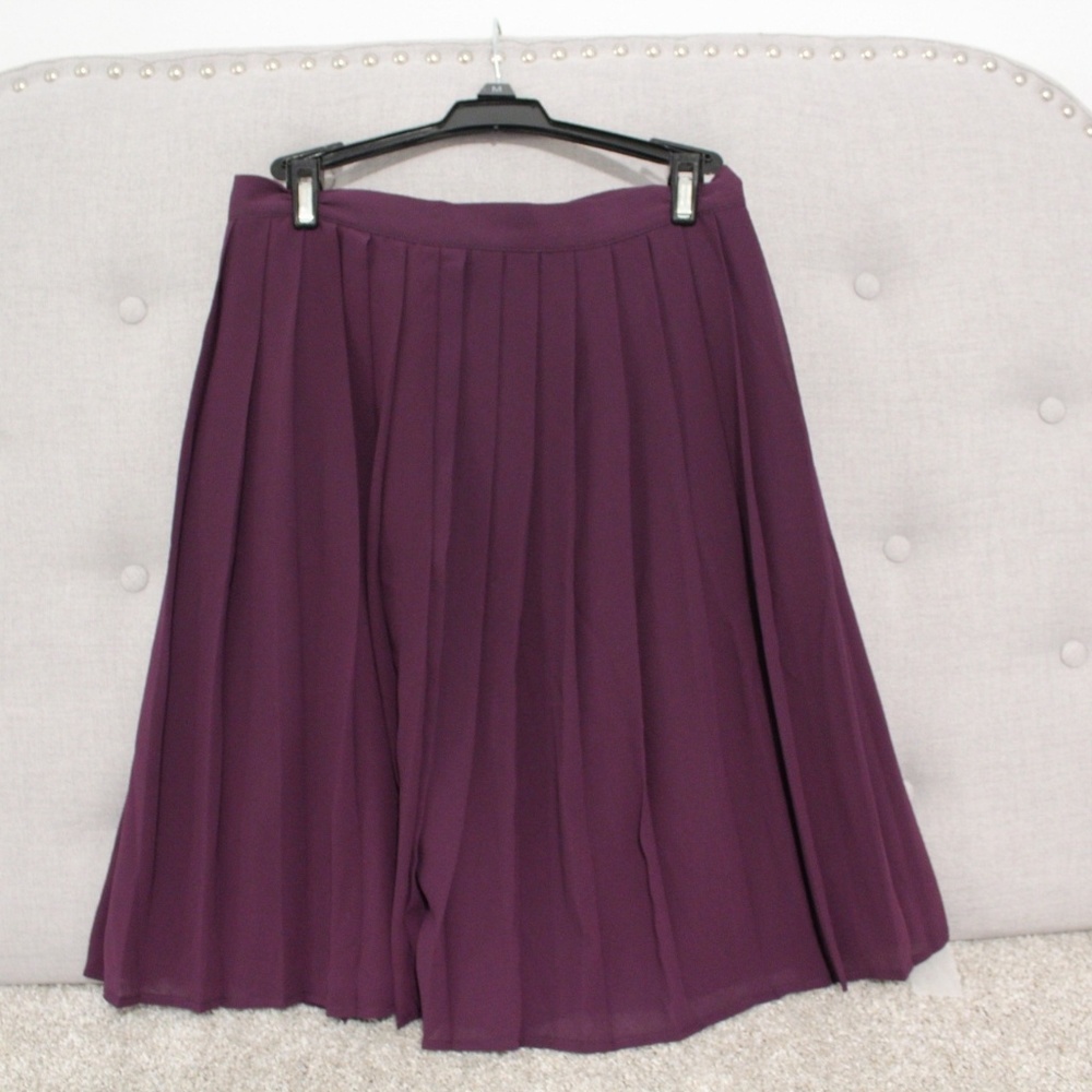 MODCLOTH Purple Knee-length skirt NWOT